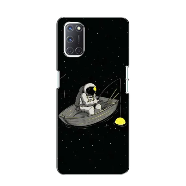 Чехол с рисунком «Космонавт на рыбалке» для OPPO A52 Чехол с рисунком «Космонавт на рыбалке» для OPPO A52