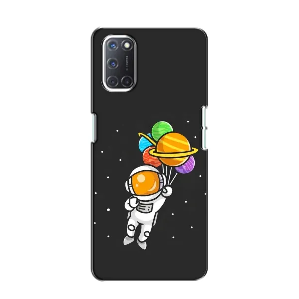 Чехол с рисунком «Космонавт с шариками» для OPPO A52 Чехол с рисунком «Космонавт с шариками» для OPPO A52