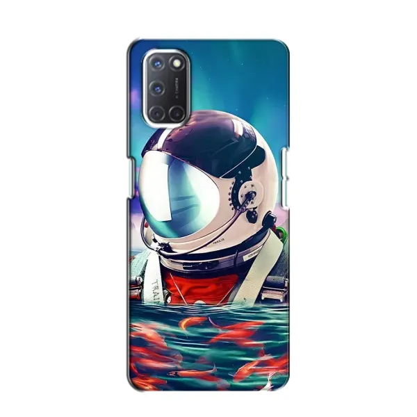 Чехол с рисунком «Космонавт в воде» для OPPO A52 Чехол с рисунком «Космонавт в воде» для OPPO A52