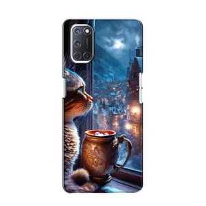 Чохли на Новий Рік Oppo A52 (Кіт новорічний)