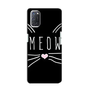 Бампер с изображением Котиков для Оппо А52 (КОТИК MEOW)