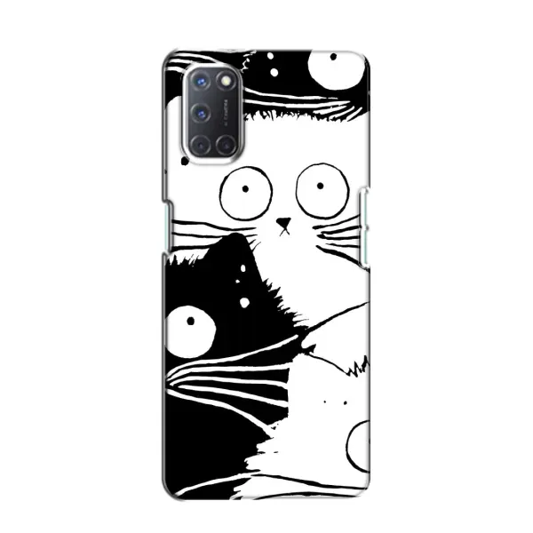 Чехол с рисунком «КОТИКИ» для OPPO A52 Чехол с рисунком «КОТИКИ» для OPPO A52