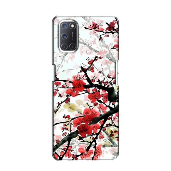 Чехол с рисунком «Красивая Сакура» для OPPO A52 Чехол с рисунком «Красивая Сакура» для OPPO A52