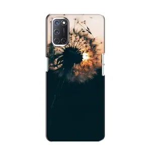 Силиконовый Чехол с одуванчиками на Oppo A52 (Красивый одуванчик)