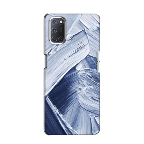 Чехол с рисунком «Краски мазки» для OPPO A52