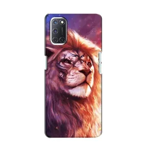 Чехол с картинкой на Oppo A52 (Красочный ЛЕВ)