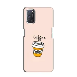 Чехол с изображением вкусной еды для Oppo A52 (Кружка кофе)