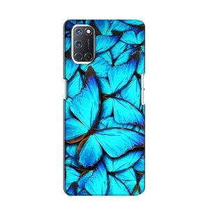 Силиконовый бампер с картинкой животных для Oppo A52 (Крылья бабочек)
