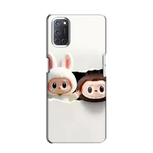 Чехол с принтом Лабубу для Oppo A52 (Фигурки Labubu)