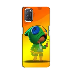 Чохол Бравл Старс для Oppo A52 (LEON в кофті)