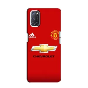 Силіконові Чохли з принтом Футбол на Oppo A52 (Man United)
