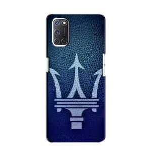 Чехлы с тематикой "Крутые машины" на Oppo A52 (Лого Maserati)