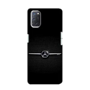 Силиконовый бампер с картинкой машины на Oppo A52 (Mercedes)