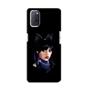 Чехлы с принтом Уэнсдей на Oppo A52 (Милая Уэнсдей)