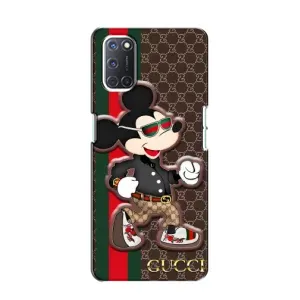 Чехлы Бренд GUCCI для Oppo A52 (Маус Гуччи)
