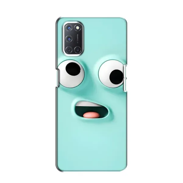 Чехол с рисунком «Забавное мятное лицо» для OPPO A52 Чехол с рисунком «Забавное мятное лицо» для OPPO A52