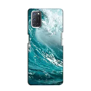 Летний Чехол на Oppo A52 (Морская волна)