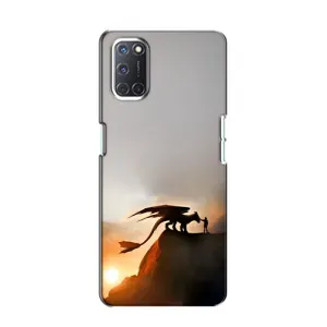 Чехол дракон Беззубик для Oppo A52 (Мультиик Беззубик)