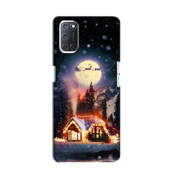 Чехол с рисунком «Настроение зимнее» для OPPO A52