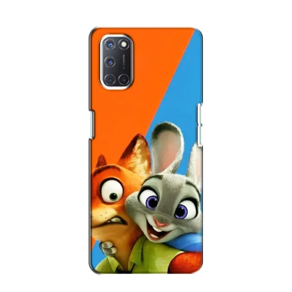 Чехол с рисунком «Ник и Хопс» для OPPO A52