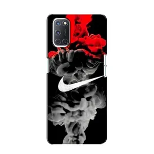Силиконовый Чехол на Oppo A52 с картинкой Nike (Nike дым)