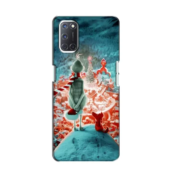 Чехол с рисунком «Новогодний Гринч» для OPPO A52