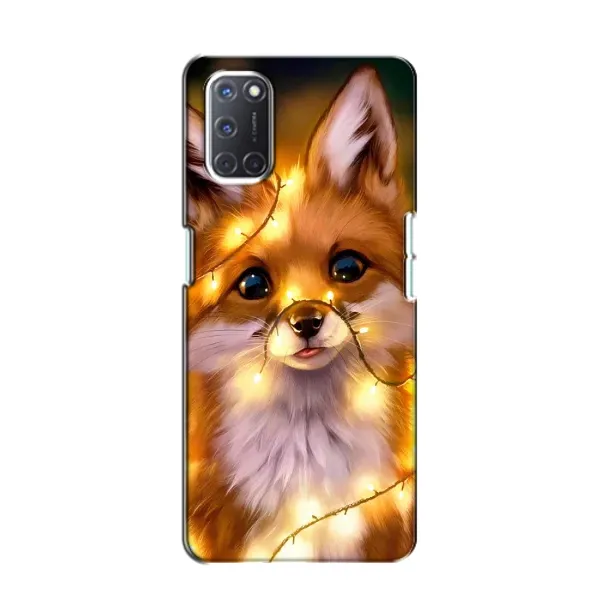Чохол з малюнком «Новорічне лисеня» для OPPO A52 Чохол з малюнком «Новорічне лисеня» для OPPO A52