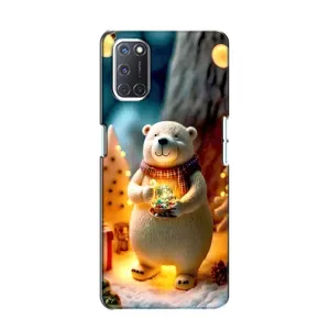 Чохли на Новий Рік Oppo A52 (Новорічний ведмедик)