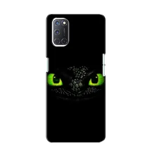 Чехол дракон Беззубик для Oppo A52 (Глаза Беззубика)