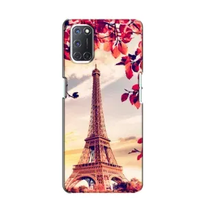 Чехол с Эйфелевой башней на Oppo A52 (Paris photo)