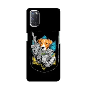 Чехол с принтом для Oppo A52 (Патрон Воин)