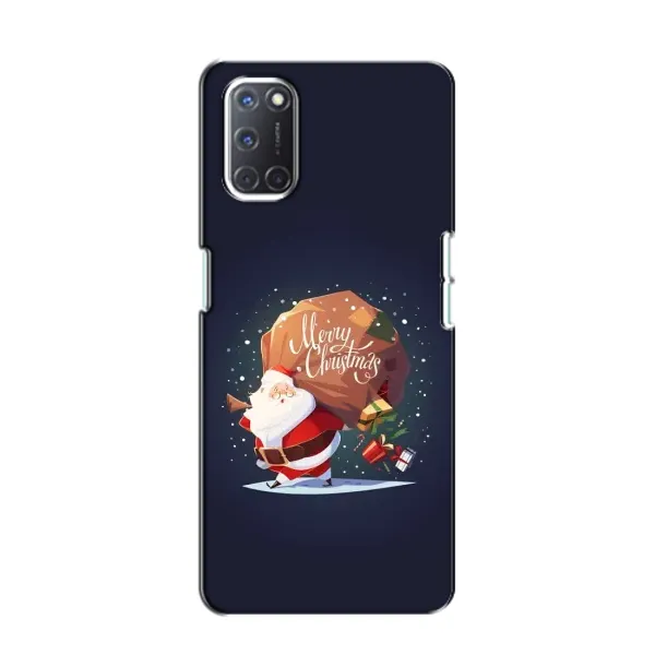 Чехол с рисунком «Подарки от Санты» для OPPO A52