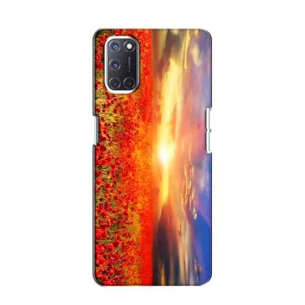 Чехол с рисунком «Поле тюльпанов» для OPPO A52 Чехол с рисунком «Поле тюльпанов» для OPPO A52