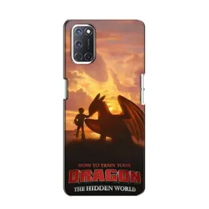 Чехол дракон Беззубик для Oppo A52 (Постер Беззубика)