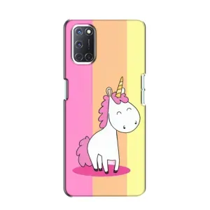 Чохол Unicorn на Oppo A52 (Яскравий Єдинорог)