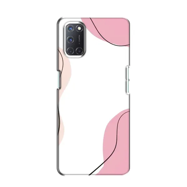 Чехол с рисунком «Розовый фон» для OPPO A52 Чехол с рисунком «Розовый фон» для OPPO A52