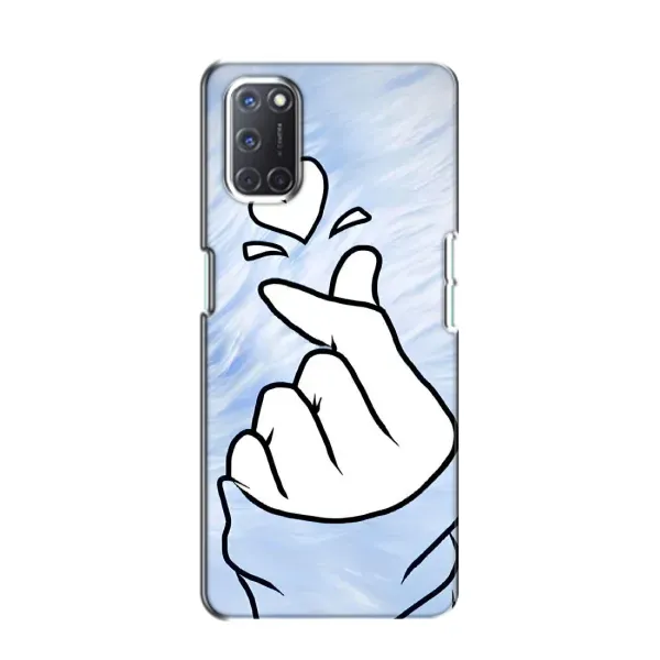 Чехол с рисунком «Сердечка знак» для OPPO A52 Чехол с рисунком «Сердечка знак» для OPPO A52