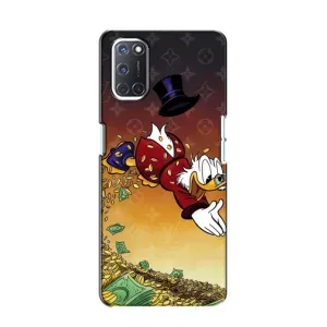 Силиконовый чехол для Oppo A52 (Скрудж Луи Виттон)