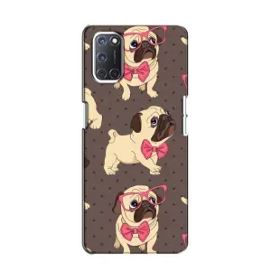 Чехол (ТПУ) Милые собачки для Oppo A52 (Собачки Мопсики)