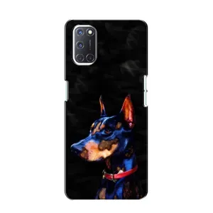 Бампер для Oppo A52 с картинкой "Песики" (Собака Мопс)
