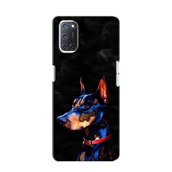 Чехол с рисунком «Собака Мопс» для OPPO A52