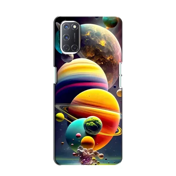 Чехол с рисунком «Солнечна система» для OPPO A52 Чехол с рисунком «Солнечна система» для OPPO A52
