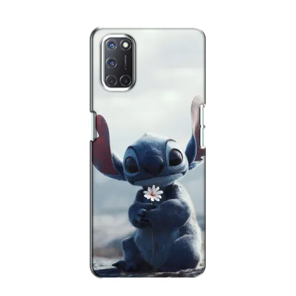 Чехол с рисунком «Стич с цветочком» для OPPO A52 Чехол с рисунком «Стич с цветочком» для OPPO A52