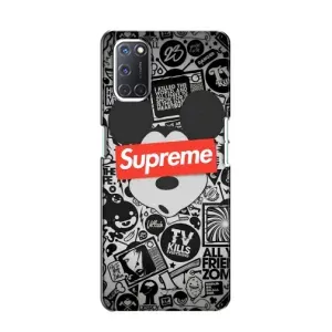 Чехол с рисунком «Supreme Маус» для OPPO A52