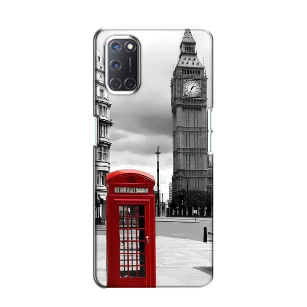 Чехол с рисунком «TELEPHONE» для OPPO A52