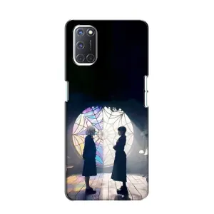 Чехлы с принтом Уэнсдей на Oppo A52 (Уэнсдей и Энди)