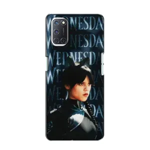 Чехлы с принтом Уэнсдей на Oppo A52 (Уэнздей с ушками)