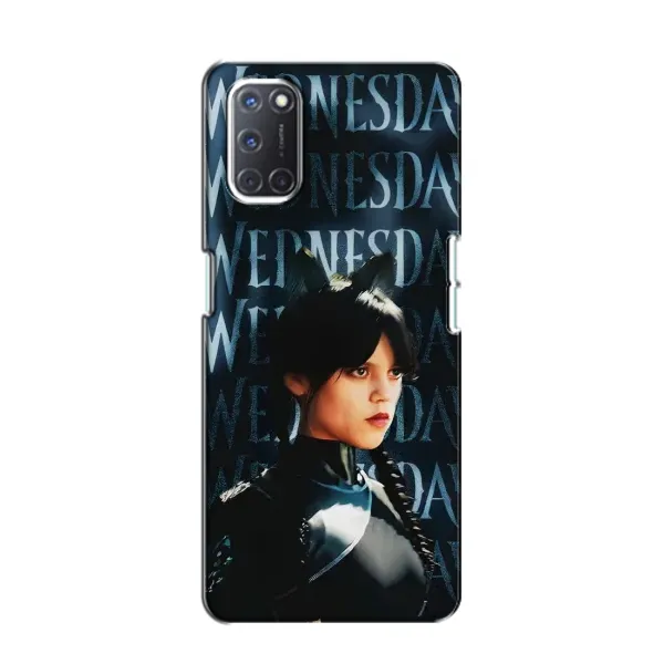 Чехол с рисунком «Уэнздей с ушками» для OPPO A52 Чехол с рисунком «Уэнздей с ушками» для OPPO A52