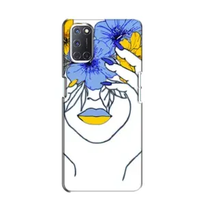 Чохол на Oppo A52 (Український дизайн) (Українка на всю голову)