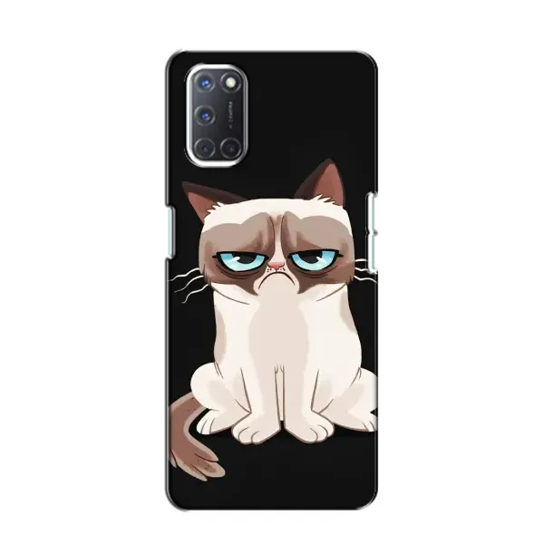 Чехол с рисунком «Взгляд кота» для OPPO A52